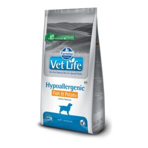 Vet Life Natural Diet Dog Hypoallergenic Fish & Potato 12kg