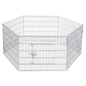 ΜΕΤΑΛΛΙΚΟ ΠΑΡΚΟ ΠΕΡΙΟΡΙΣΜΟΥ SMALL 61 X 61 CM 6TMX (DP-S-6pcs)