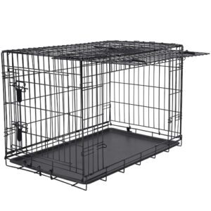 Crate Μεταλλικό Κλουβί XXL Περιορισμού με Συρόμενη Πόρτα 122*75*81cm