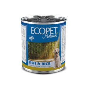 Ecopet Natural Fish & Rice Wet Dog 300gr