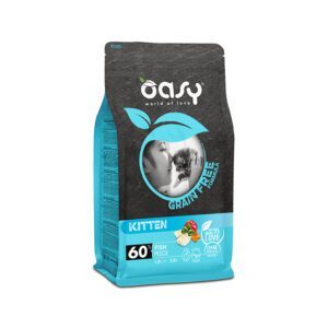 OASY GRAIN FREE DRY CAT Kitten Ψάρι 1.5kg
