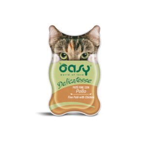 OASY cat delicatesse ΠΑΤΕ ΓΙΑ ΓΑΤΕΣ με Κοτόπουλο 85gr